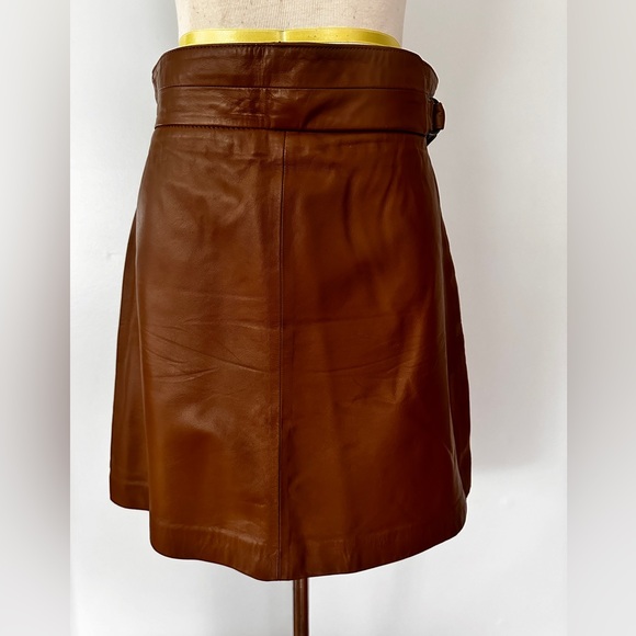 French Connection leather skirt - size 6 - Picture 1 of 6